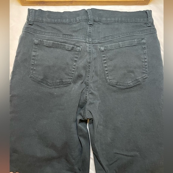 Gloria Vanderbilt size 10 black Amanda straight leg jeans - Picture 4 of 7